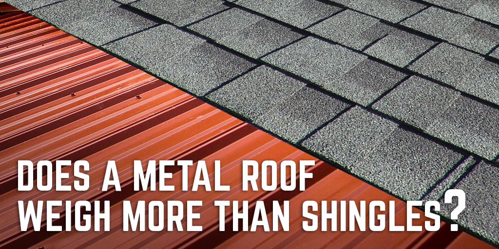 Infographic Is A Metal Roof Heavier Than Shingles A B Martin 