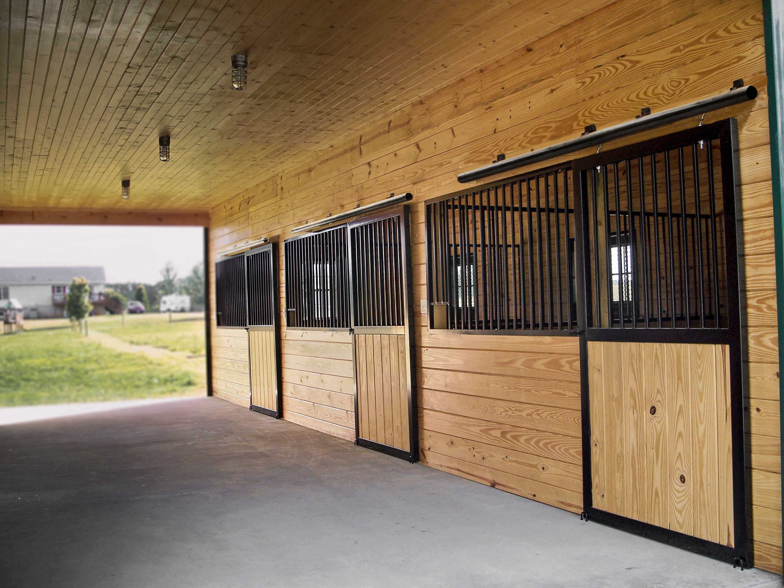 Horse Stalls Horse Barn Building Materials From A B Martin