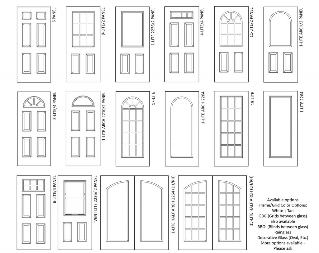 Fiberglass Entry Doors | A.B. Martin Building Supplies